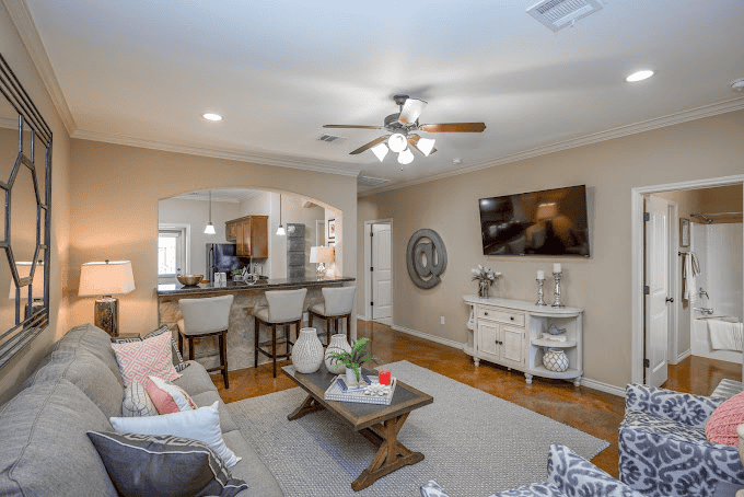 The Barracks Townhomes Granite Countertops