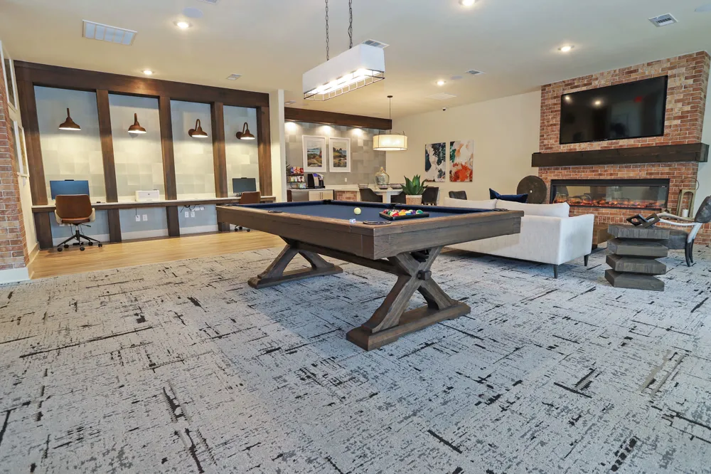City Heights College Station Apartments with Billiards Room