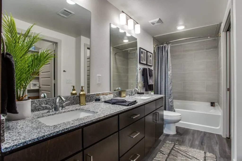 Nine50 Town Lake at Midtown Apartments Walk-In Showers