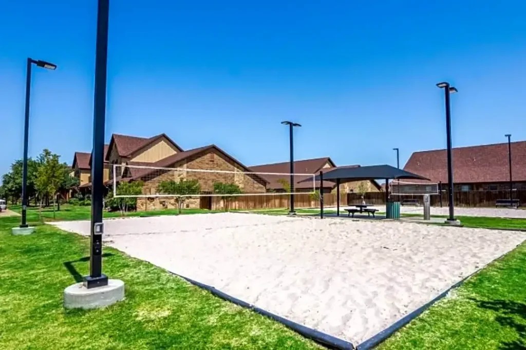 The Barracks Townhomes Apartments Volleyball Court