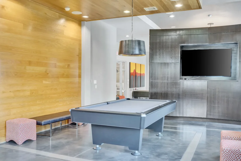 The Bend at Crescent Pointe Apartments Game Room