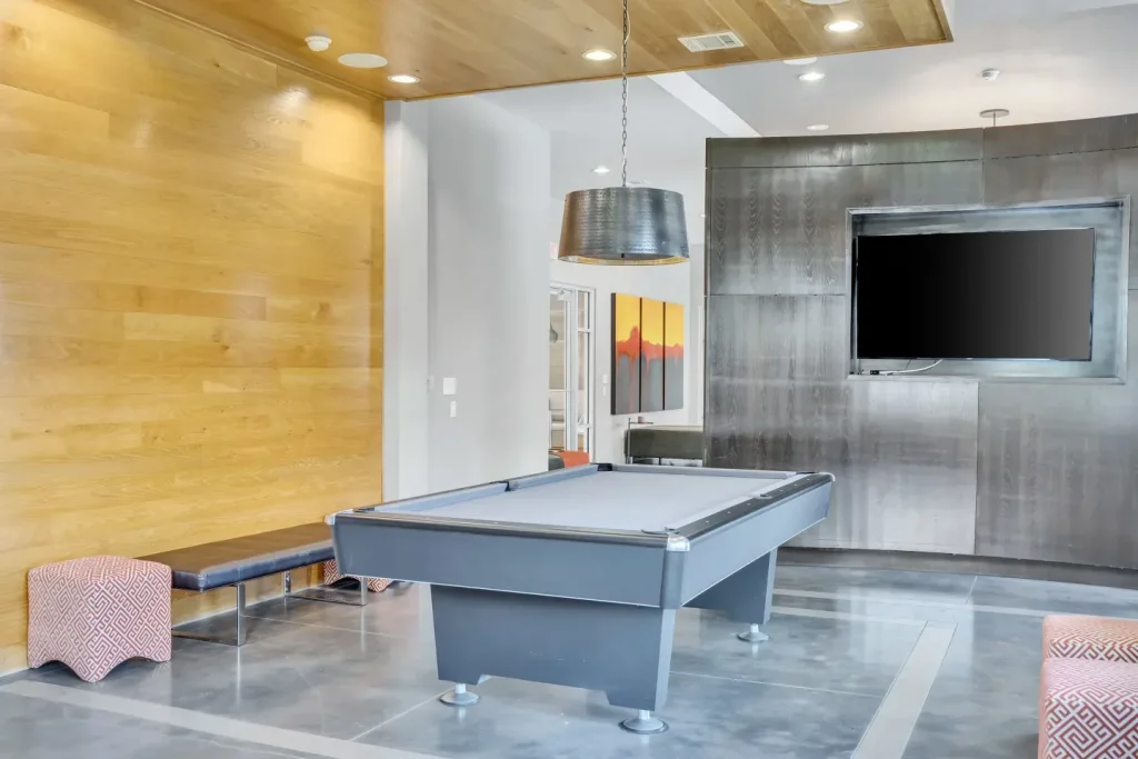 The Bend at Crescent Pointe Billiards Room