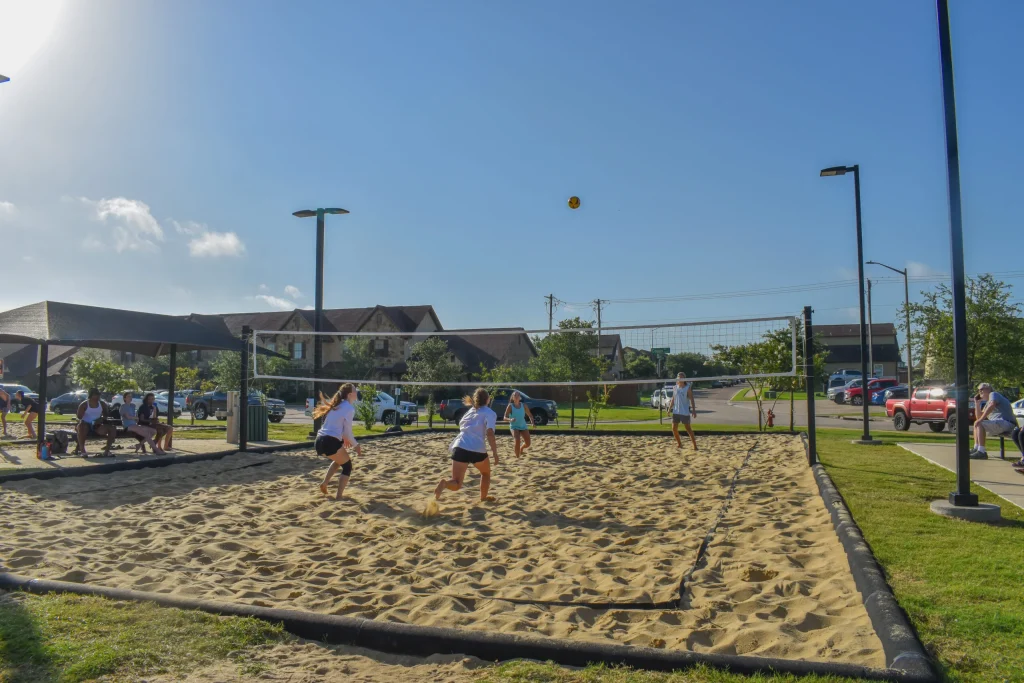 The Harbor at The Barracks Apartments Volleyball Court