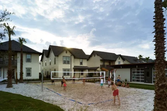 The Junction Apartments Volleyball Court