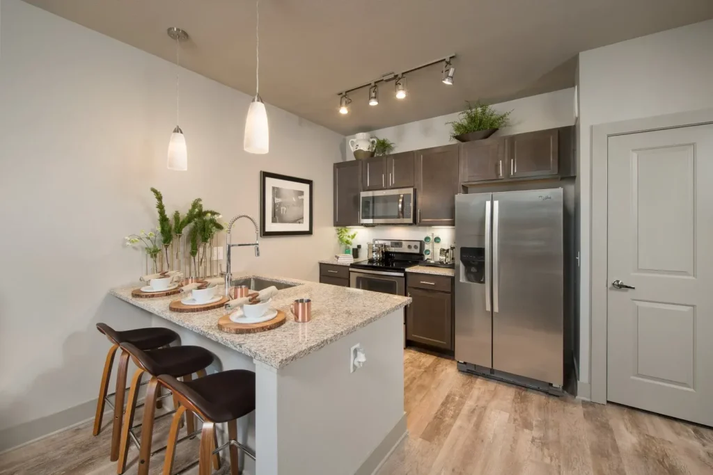 SoCo at Tower Point Apartments with Kitchen Island