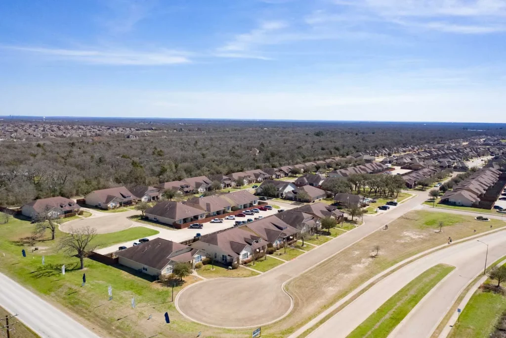 The Village at Creek Meadows Apartments with Gym/Fitness Center